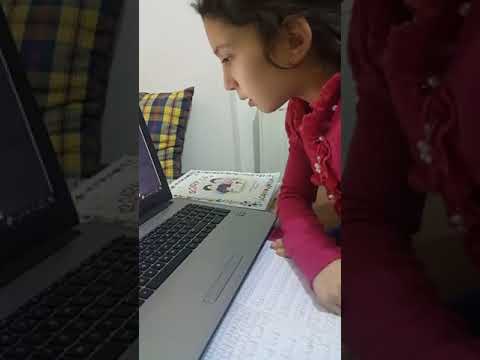 |GÜRCÜCE ÖĞRENME| ESRANUR ŞARDAĞ ესრანურ ბერიძე ასობგერა „კ“ სწავლობს